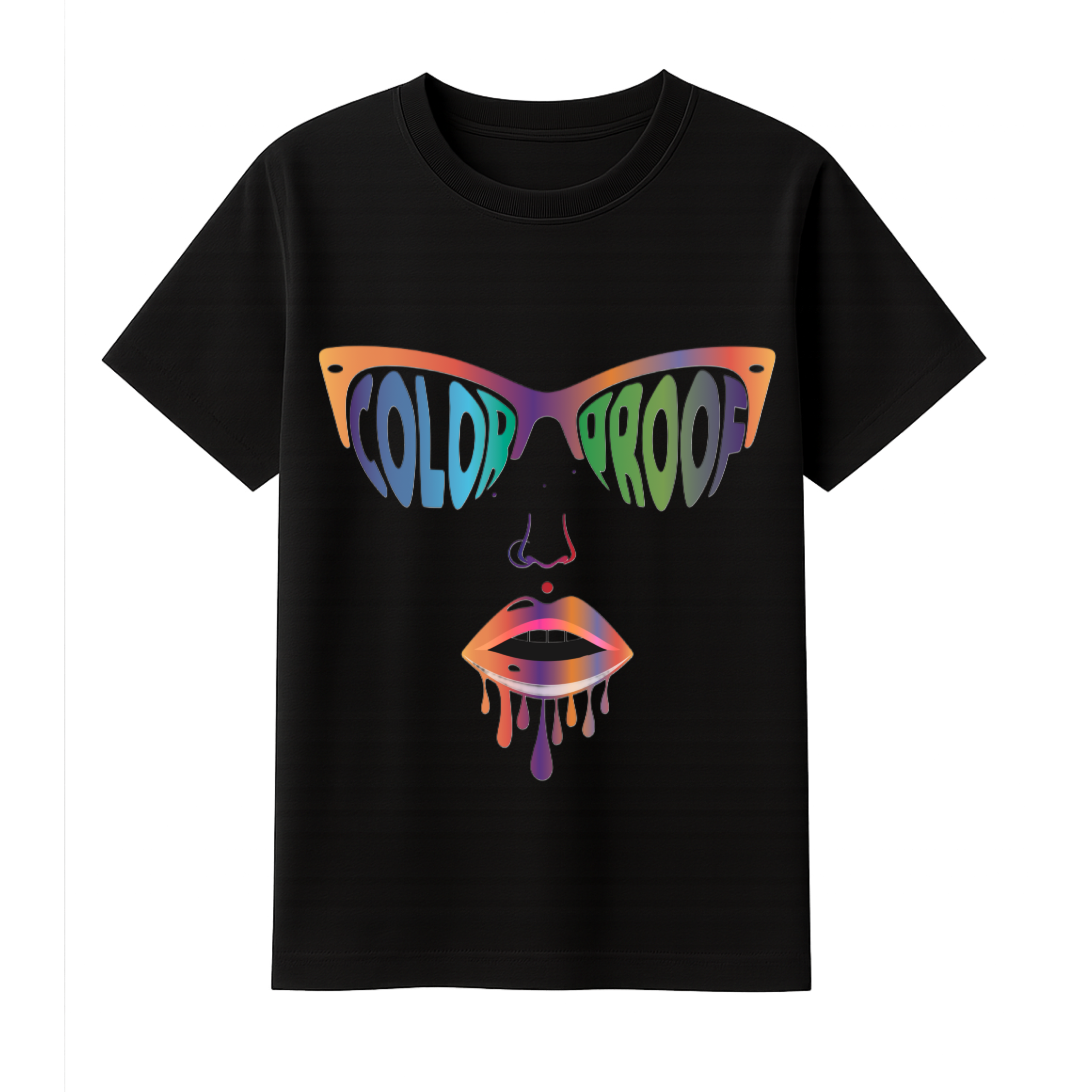 Black Color Cutie Tee